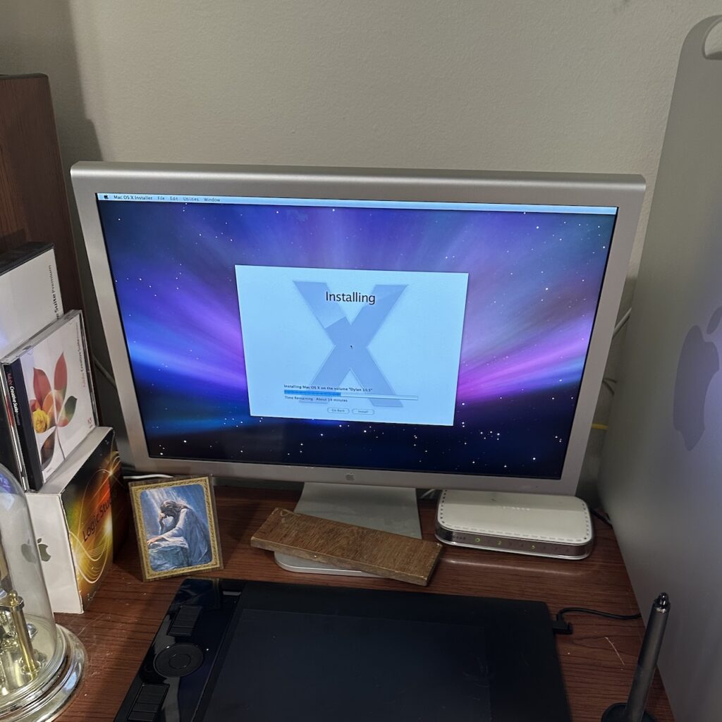 Screenshot of the Mac OS X Installer.